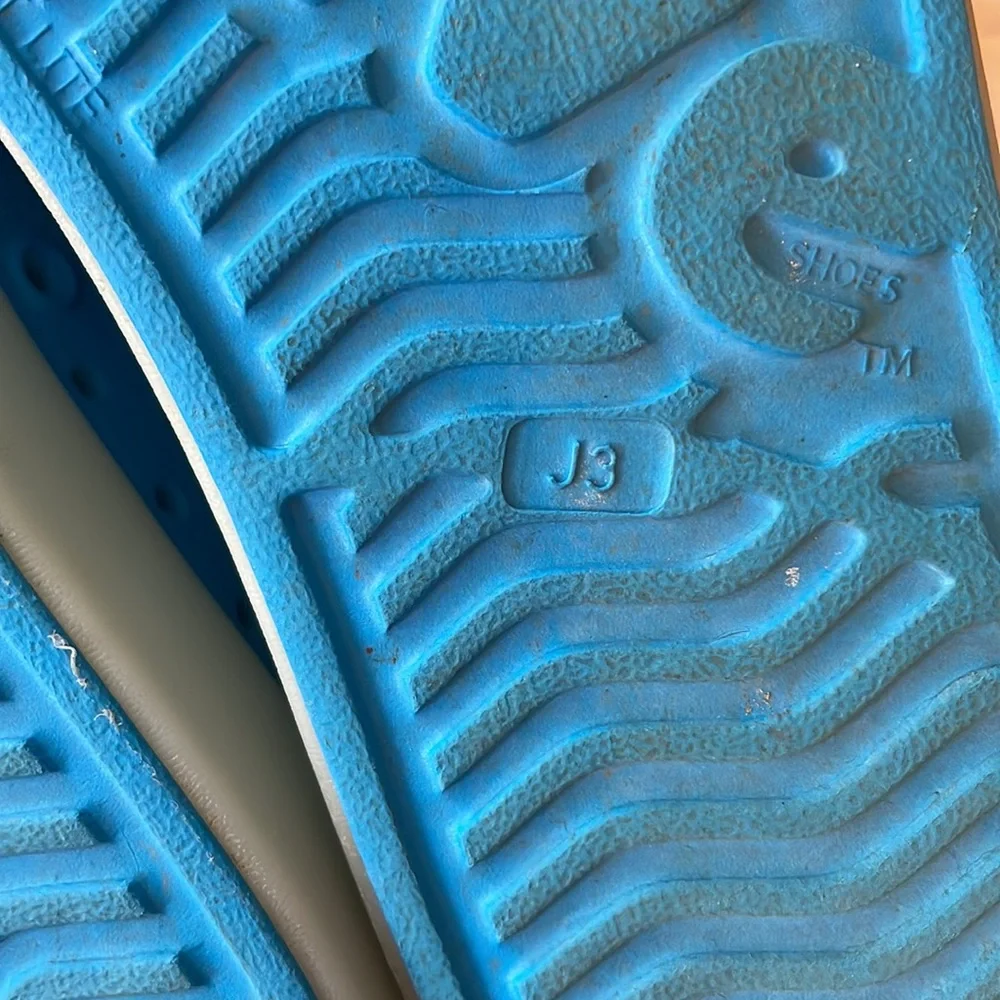 Native Shoes Kids Slip-On Sneakers in Bright Blue with White Toecaps